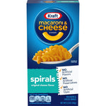 Kraft Macaroni & Cheese Spirals 156g