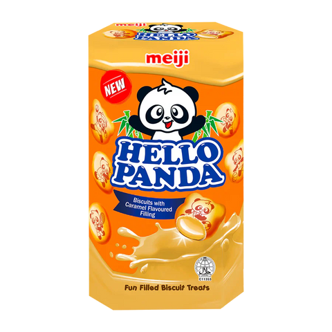 Meiji Hello Panda Caramel 43g