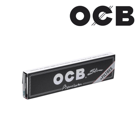 OCB PREMIUM PAPER SLIM KING SIZE +TIPS