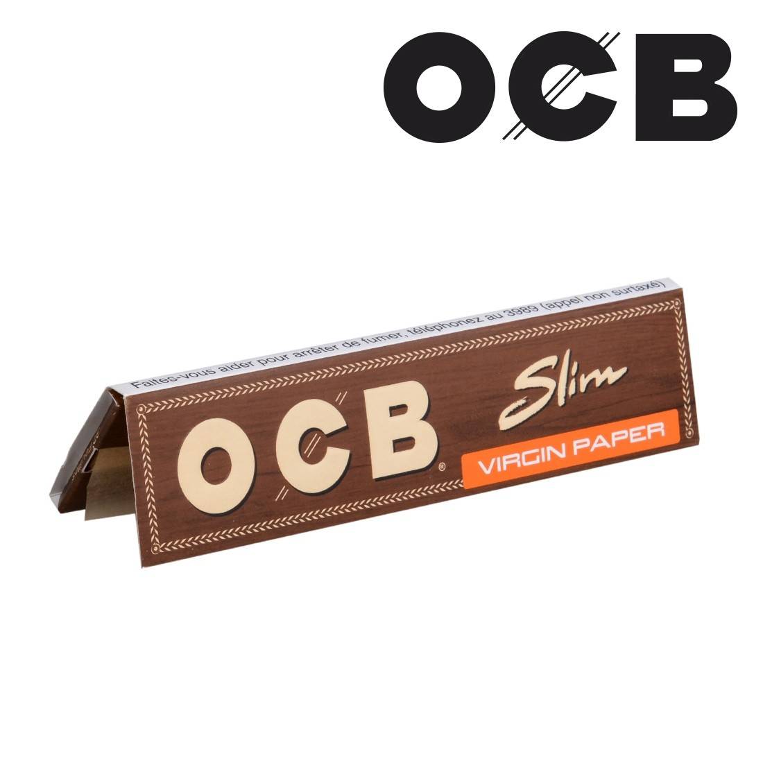 OCB VIRGIN PAPER SLIM KING SIZE