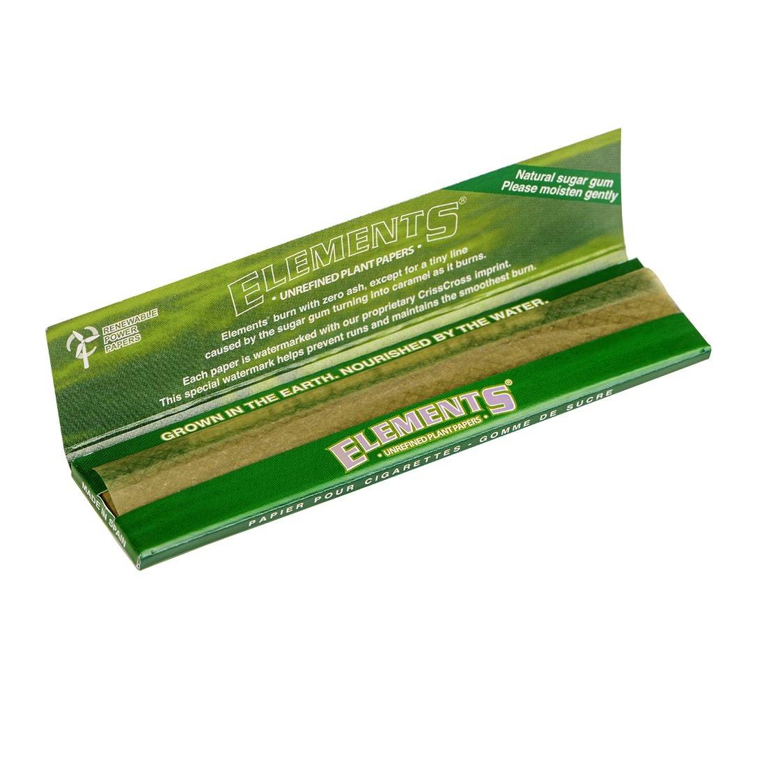 PAPIER A ROULER ELEMENTS GREEN KING SIZE