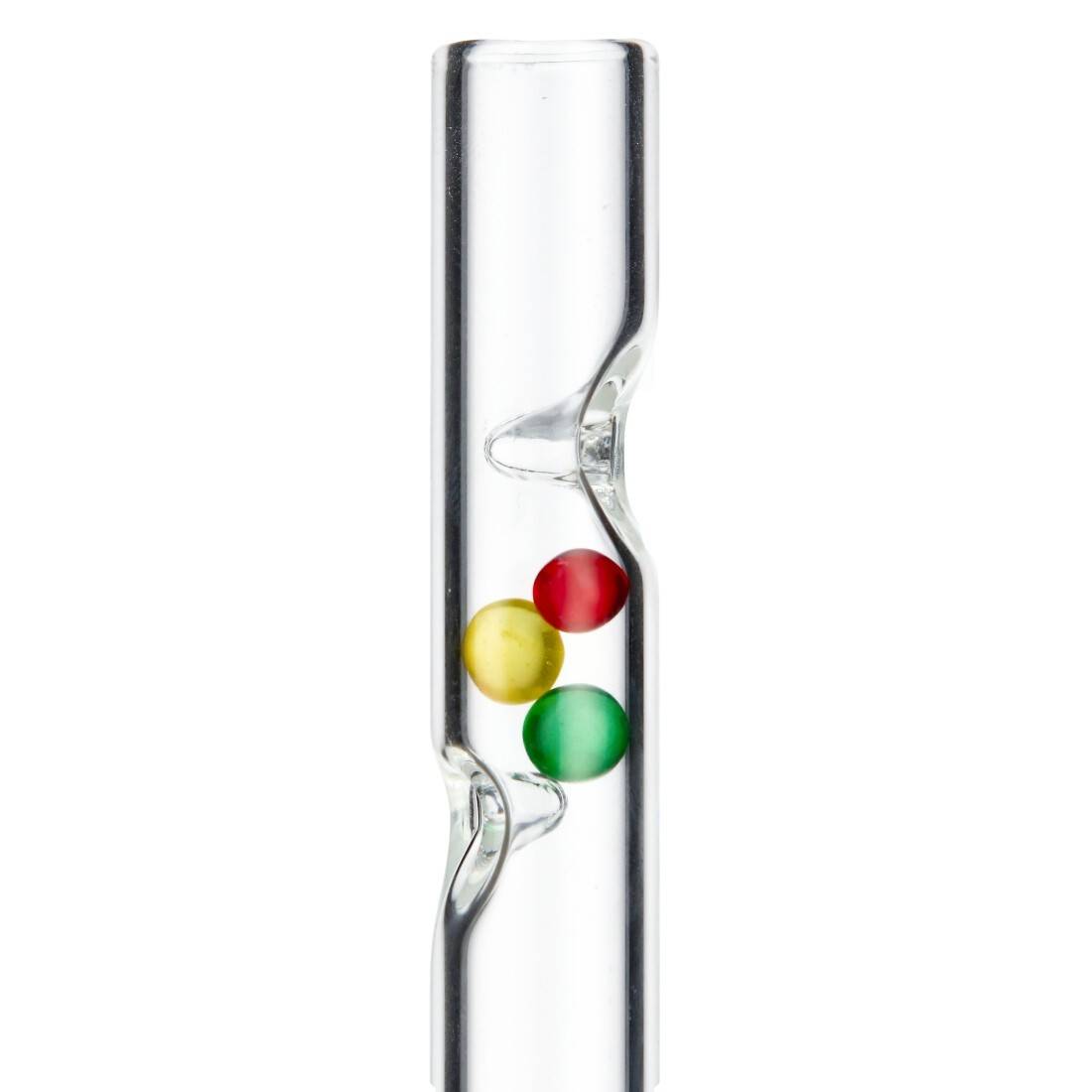 PIPE EN VERRE RASTA BALL 12CM