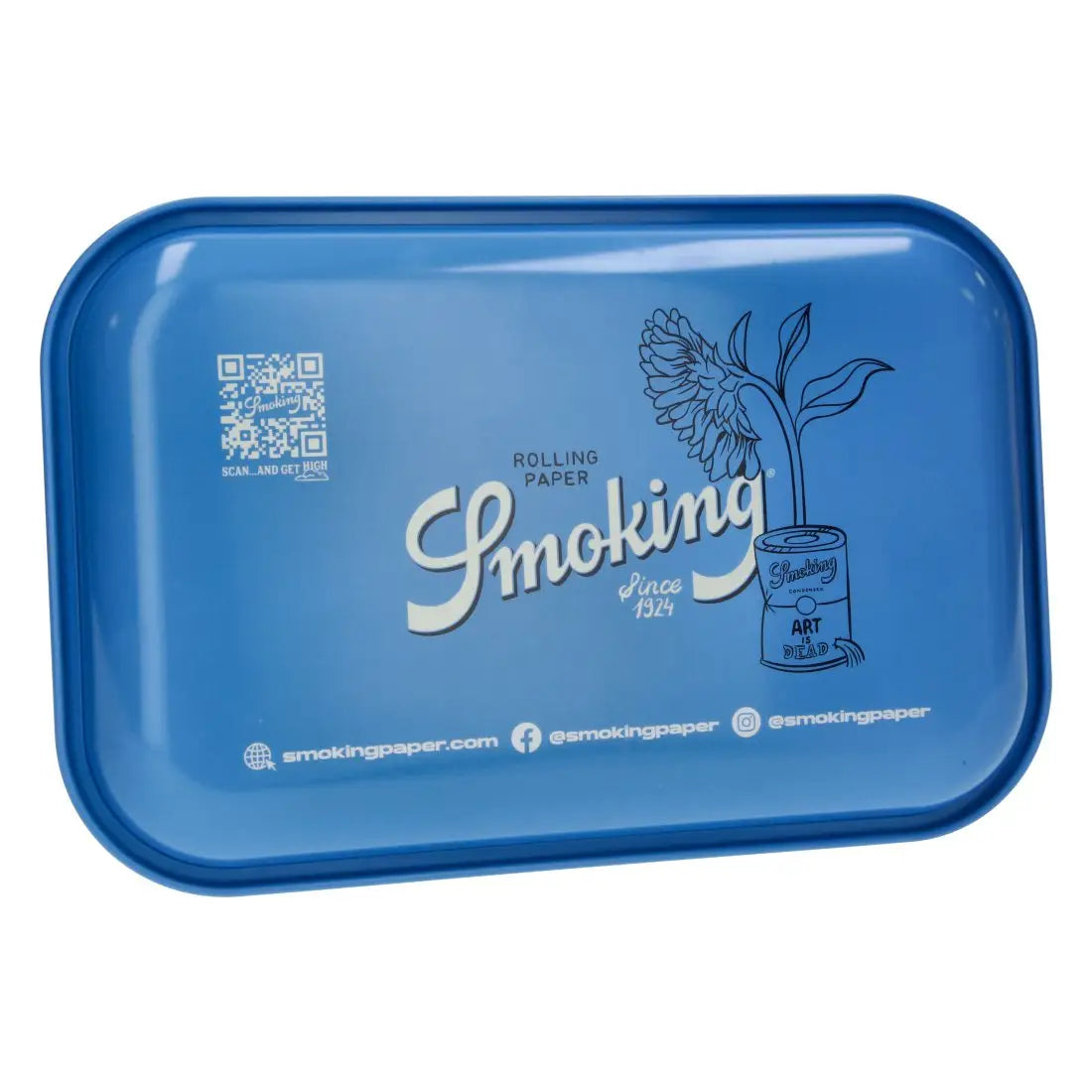 PLATEAU EN METAL SMOKING ART IS DEAD (MEDIUM)