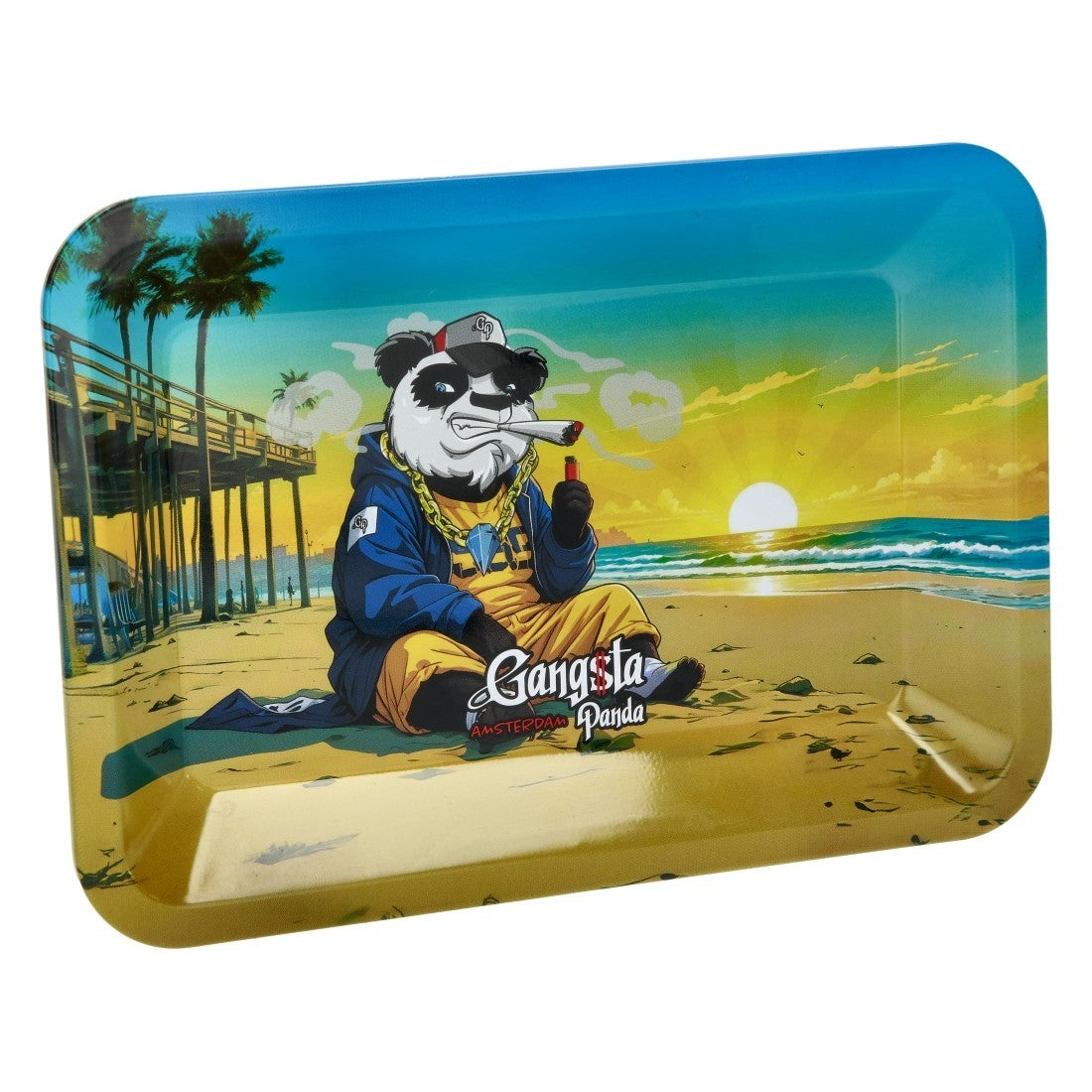 Plateau à Rouler Métal GANGSTA PANDA VENICE BEACH (SMALL)