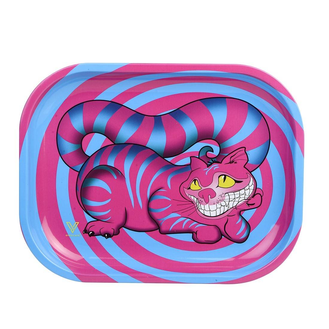 PLATEAU METAL CHAT ALICE (SMALL)