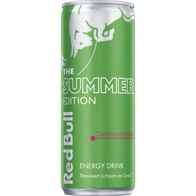 RED BULL ENERGY DRINK GREEN EDITION (CACTUS FRUIT) 25cl