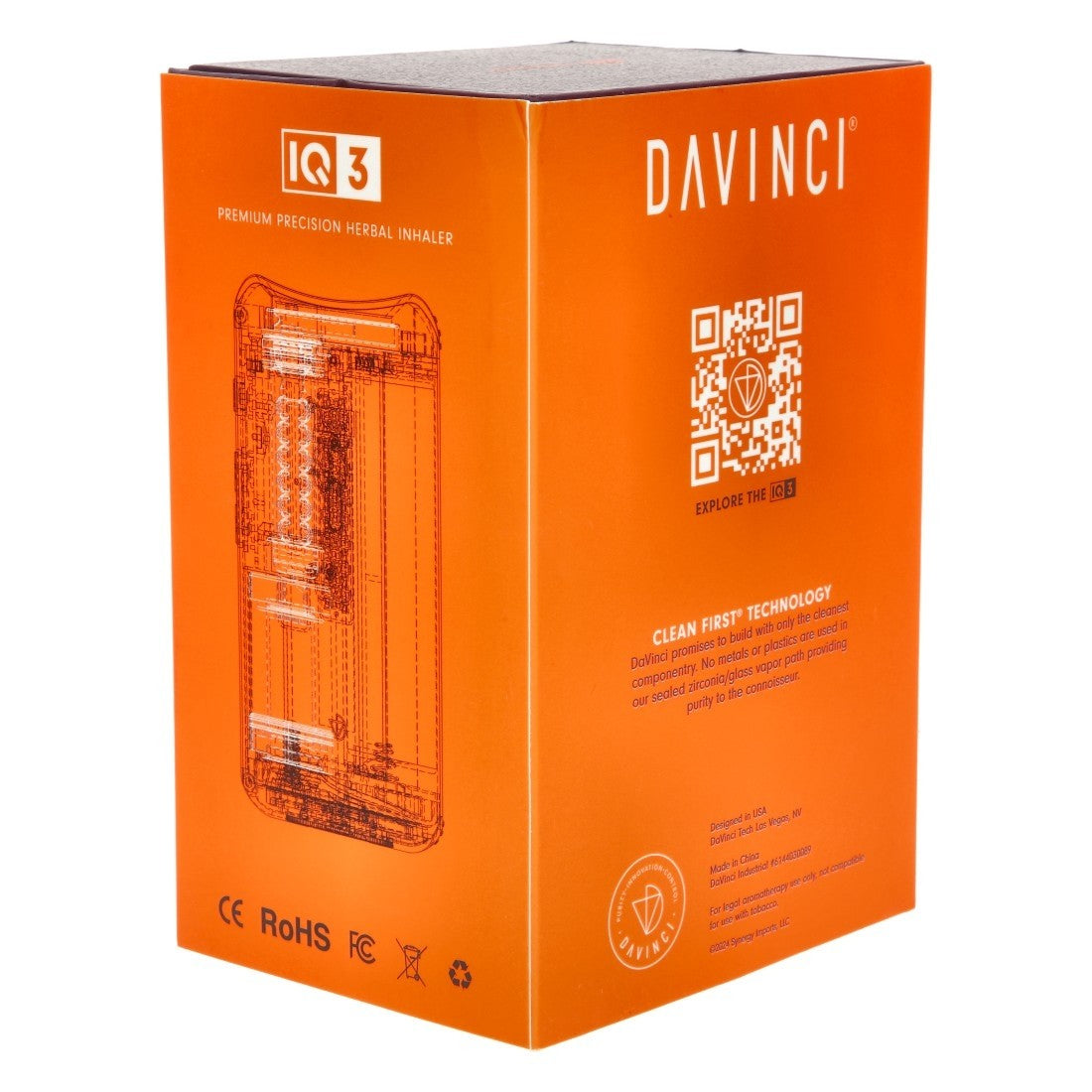 VAPORISATEUR DAVINCI IQ3 Hèrbes et résines