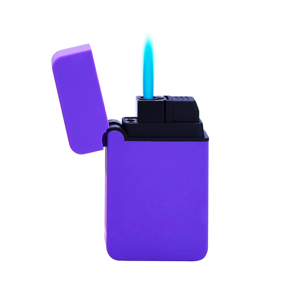 Prof Fluo Color Résistant au Vent Flame Bleue Briquets