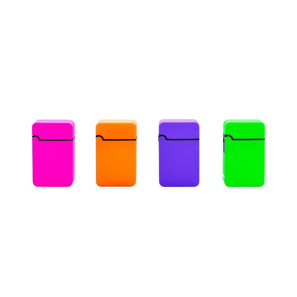 Prof Fluo Color Résistant au Vent Flame Bleue Briquets