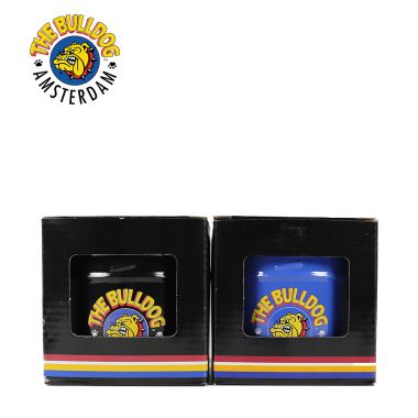 Cendrier Poussoir The Bulldog Bleu