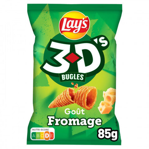 LAY'S Biscuits apéritifs fromage 3D 85gr