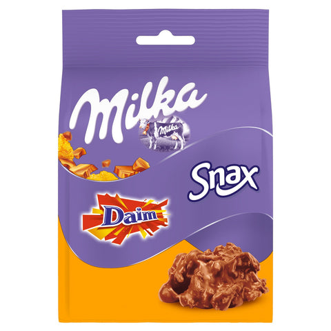 MILKA Chocolat éclats de Daim 145gr
