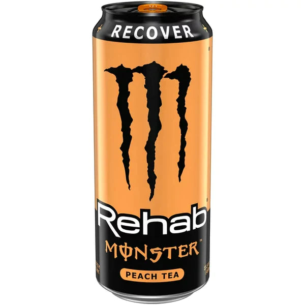 Monster Rehab Peach 473ml