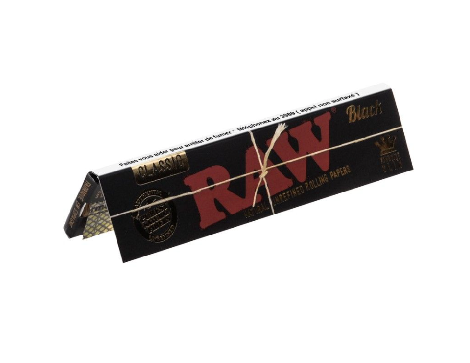 RAW CLASSIC BLACK KING SIZE