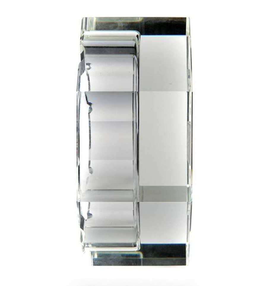 CENDRIER EN VERRE CRYSTAL THICK RAW