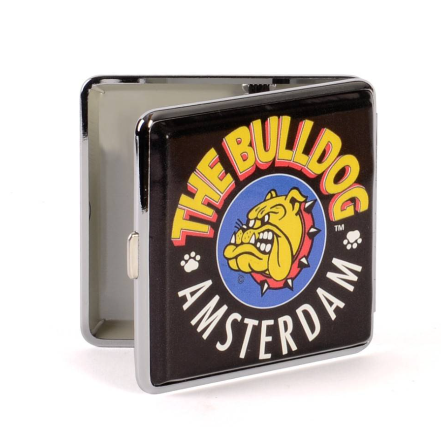ETUI PLAT A CIGARETTE THE BULLDOG