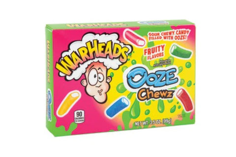 WARHEADS OOZE CHEWZ THEATER BOX 99gr