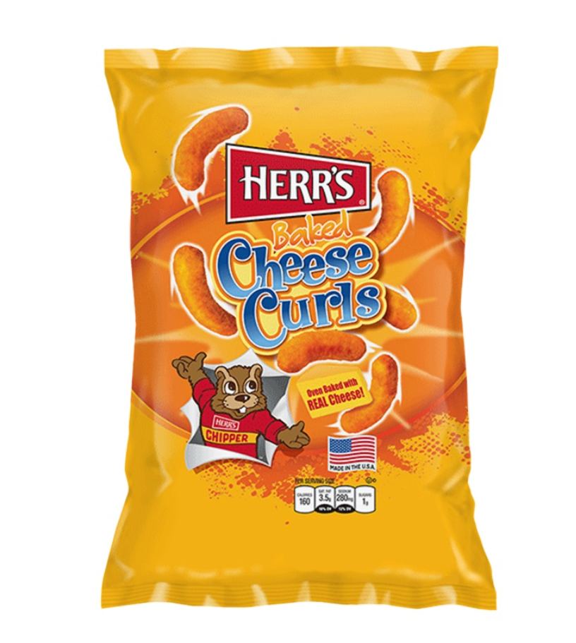 HERR'S CHEESE CURLS 199gr