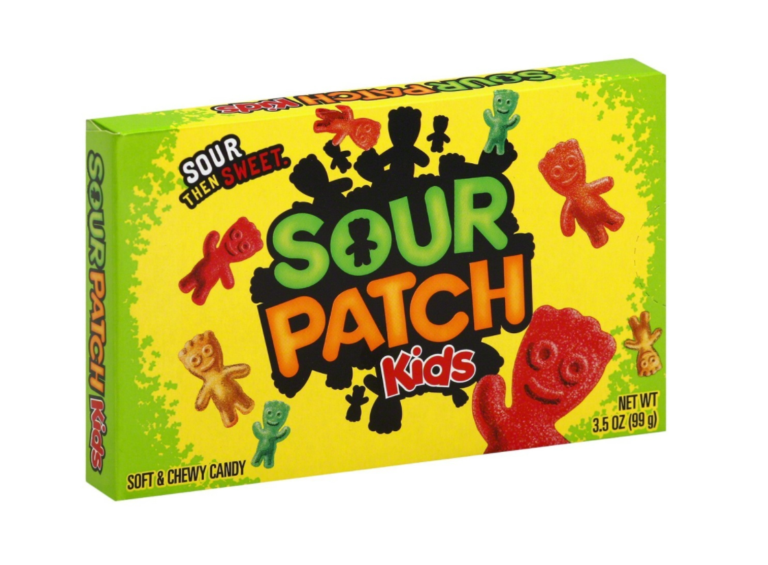 SOUR PATCH KIDS THEATER BOX 3,5oz (99g)