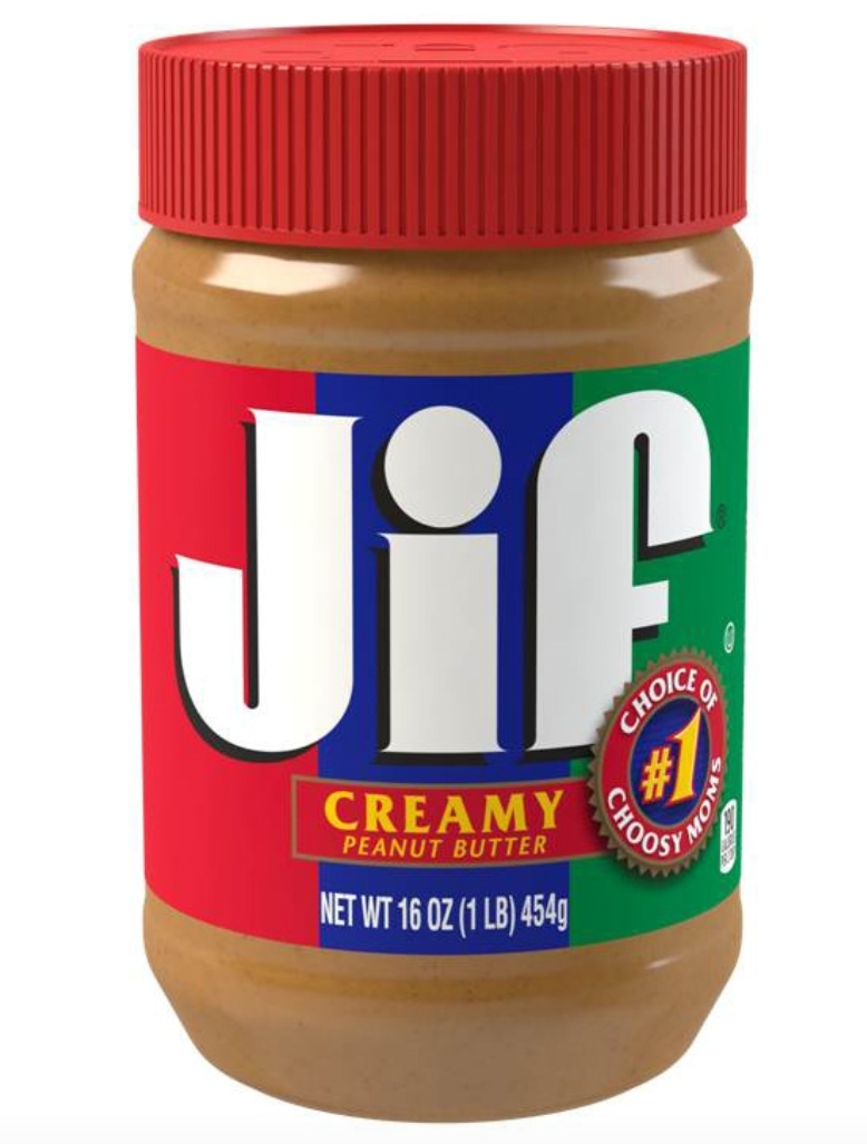 JIF CREAMY PEANUT BUTTER 454g