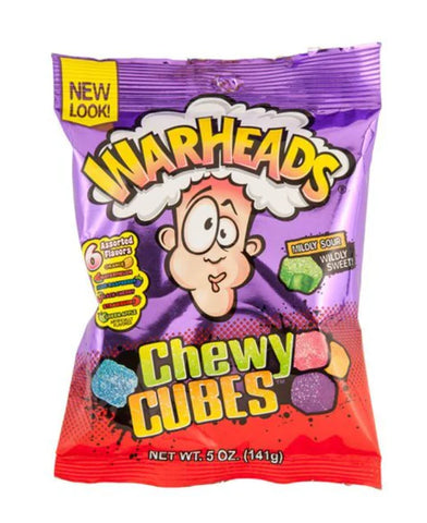 WARHEADS CHEWY CUBES 141g