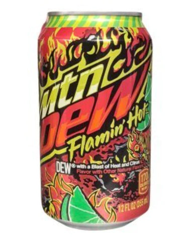 MOUNTAIN DEW FLAMIN' HOT 355ml