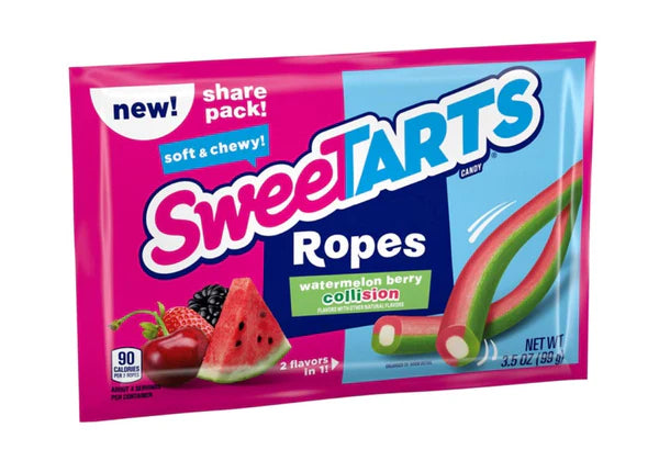 SWEETARTS ROPES COLLISION SHARE PACK 99g