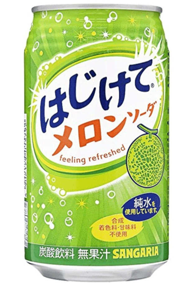 SANGARIA HAJIKETE MELON SODA - JAPAN - 350ml