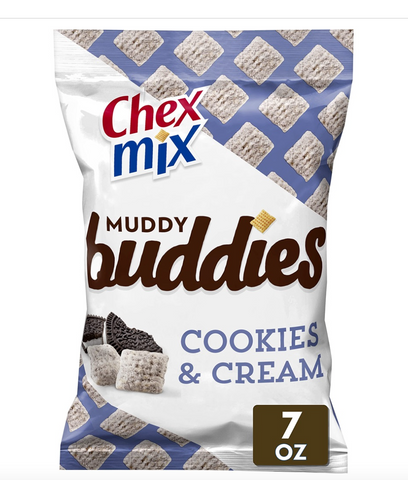 CHEX MIX MUDDY BUDDIES COOKIES & CREAM 198g