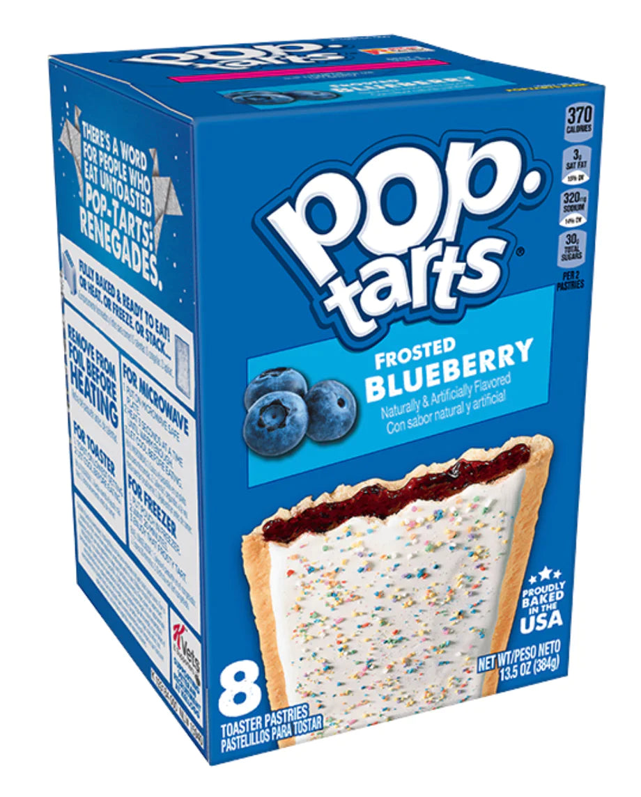 Kellogg's Pop Tarts Frosted Blueberry 96g