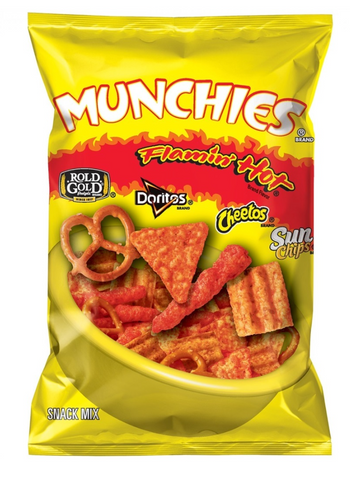 MUNCHIES FLAMIN HOT SNACK MIX 262g