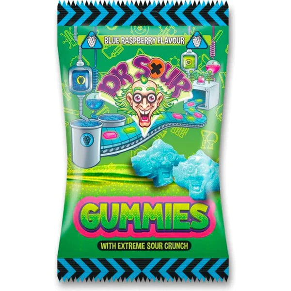 DR. Sour Gummies Blue Raspberry 200 g