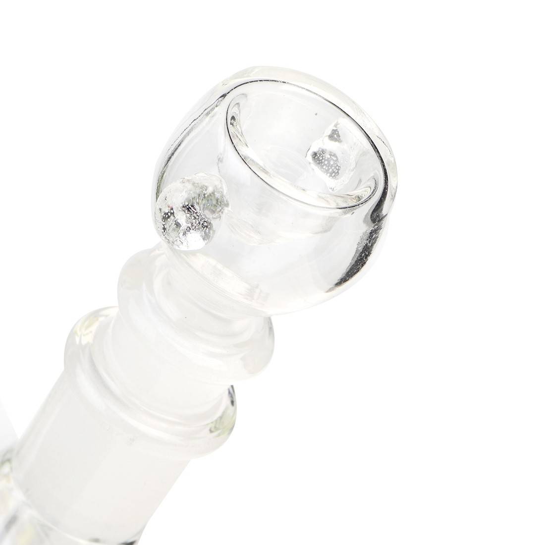 BANG EN VERRE BEAKER LEAF DOUBLE PERC 40CM