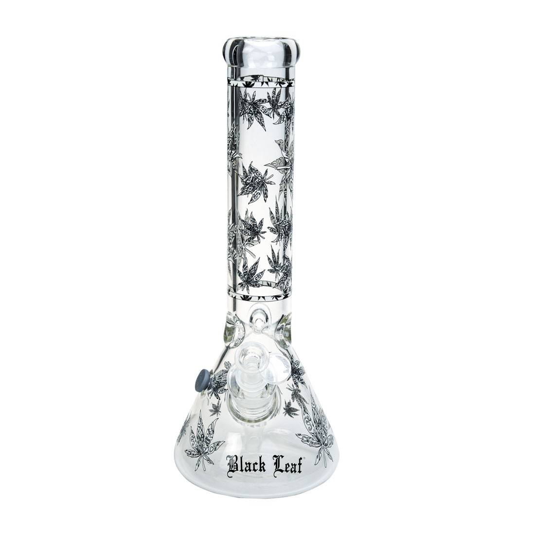 BANG EN VERRE BLACK LEAF GLOW STAR 35CM
