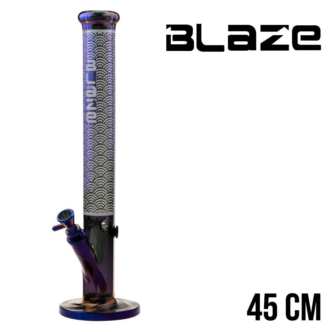 BANG EN VERRE BLAZE HEXA RAINBOW 45CM