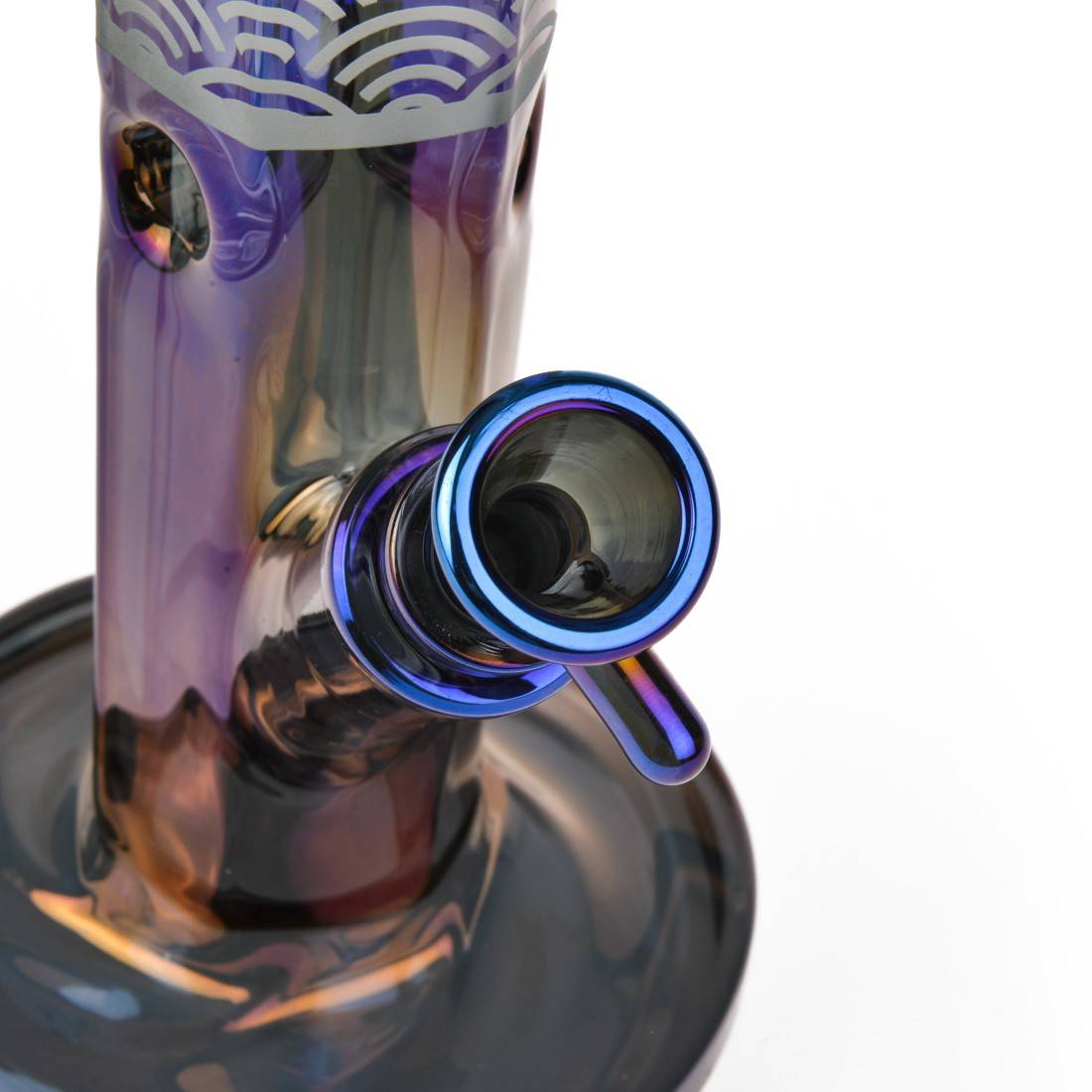 BANG EN VERRE BLAZE HEXA RAINBOW 45CM
