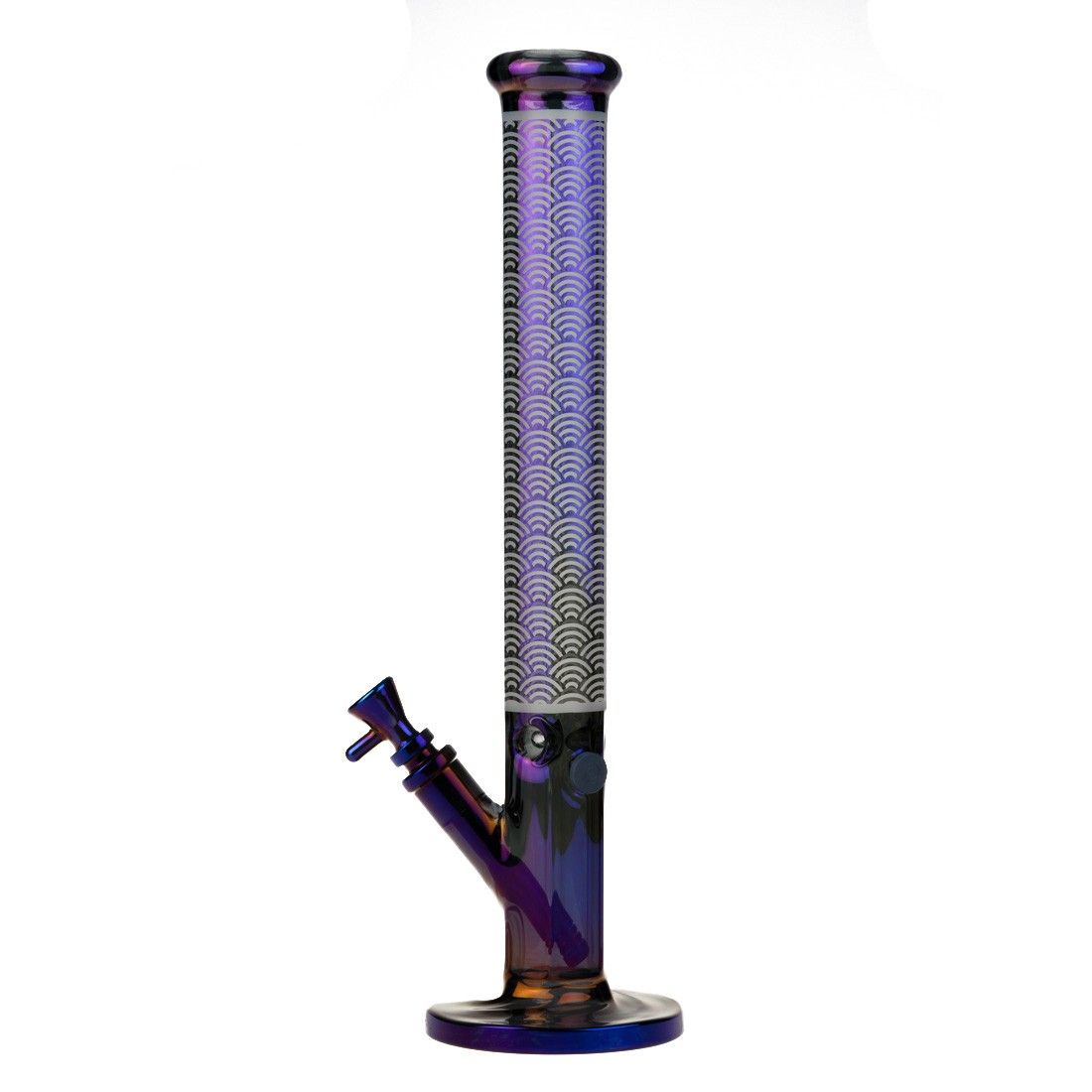 BANG EN VERRE BLAZE HEXA RAINBOW 45CM