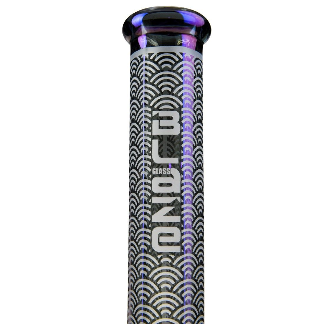 BANG EN VERRE BLAZE HEXA RAINBOW 45CM