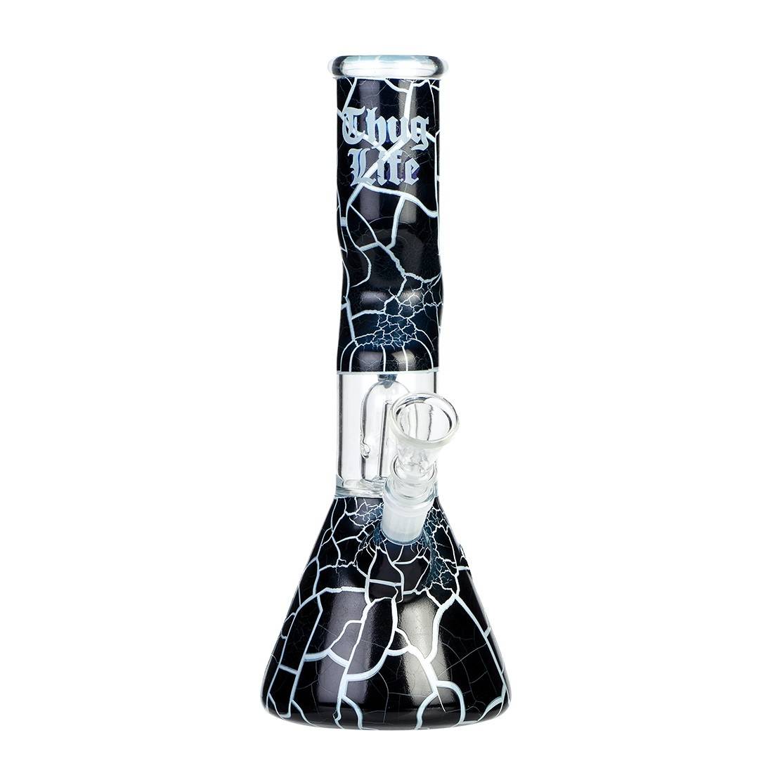 BANG EN VERRE THUG LIFE CRACKLE BEAKER 25CM