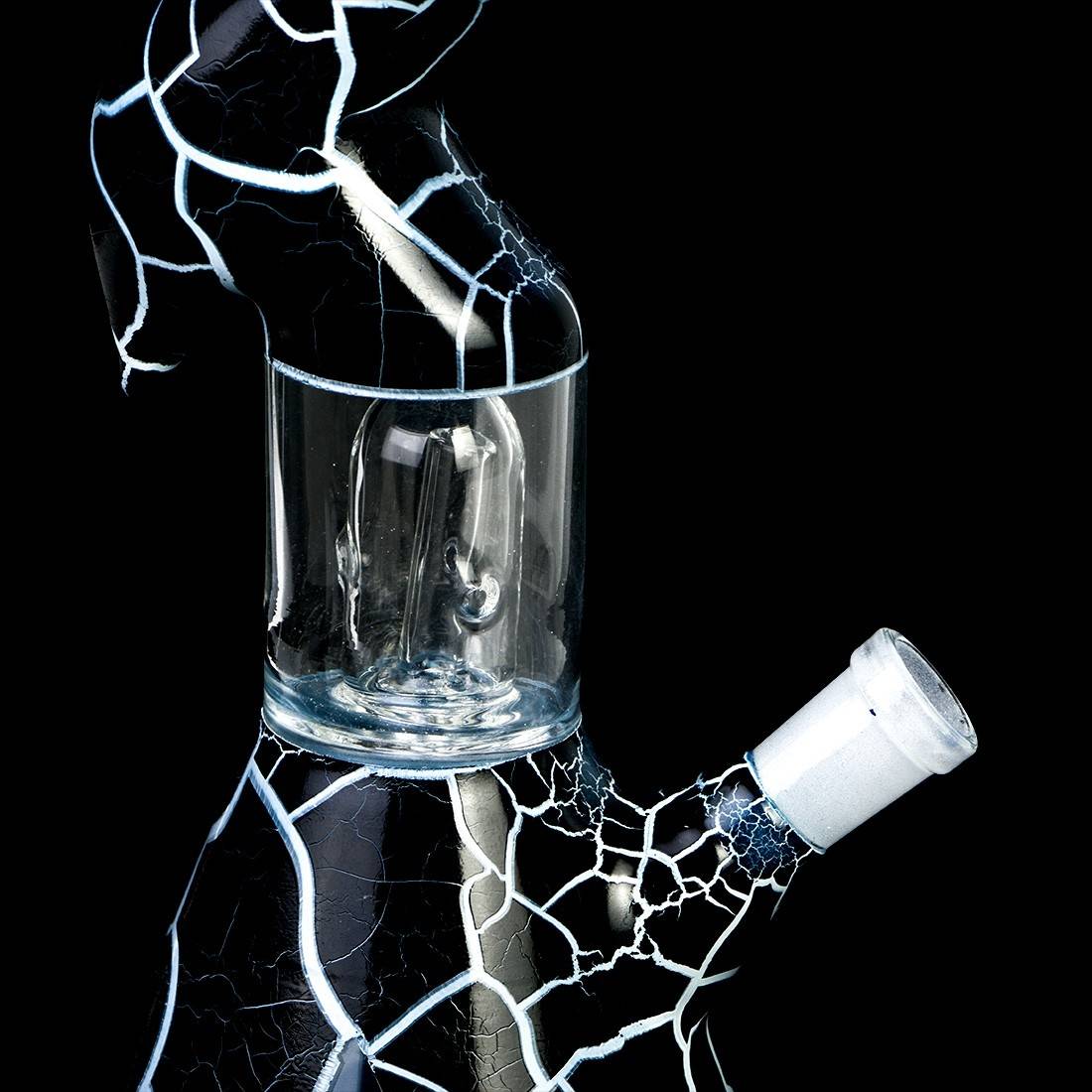 BANG EN VERRE THUG LIFE CRACKLE BEAKER 25CM
