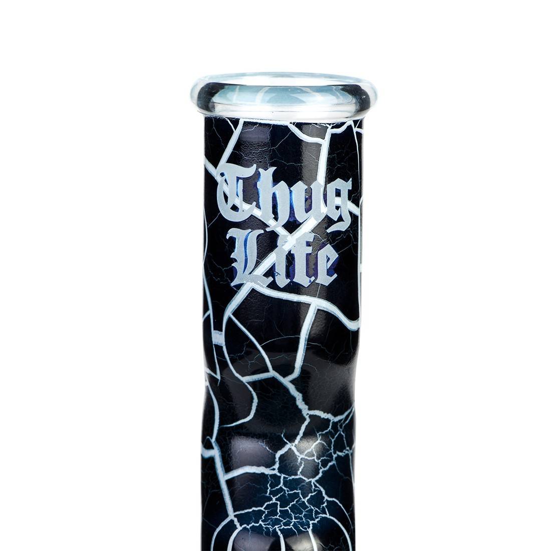 BANG EN VERRE THUG LIFE CRACKLE BEAKER 25CM