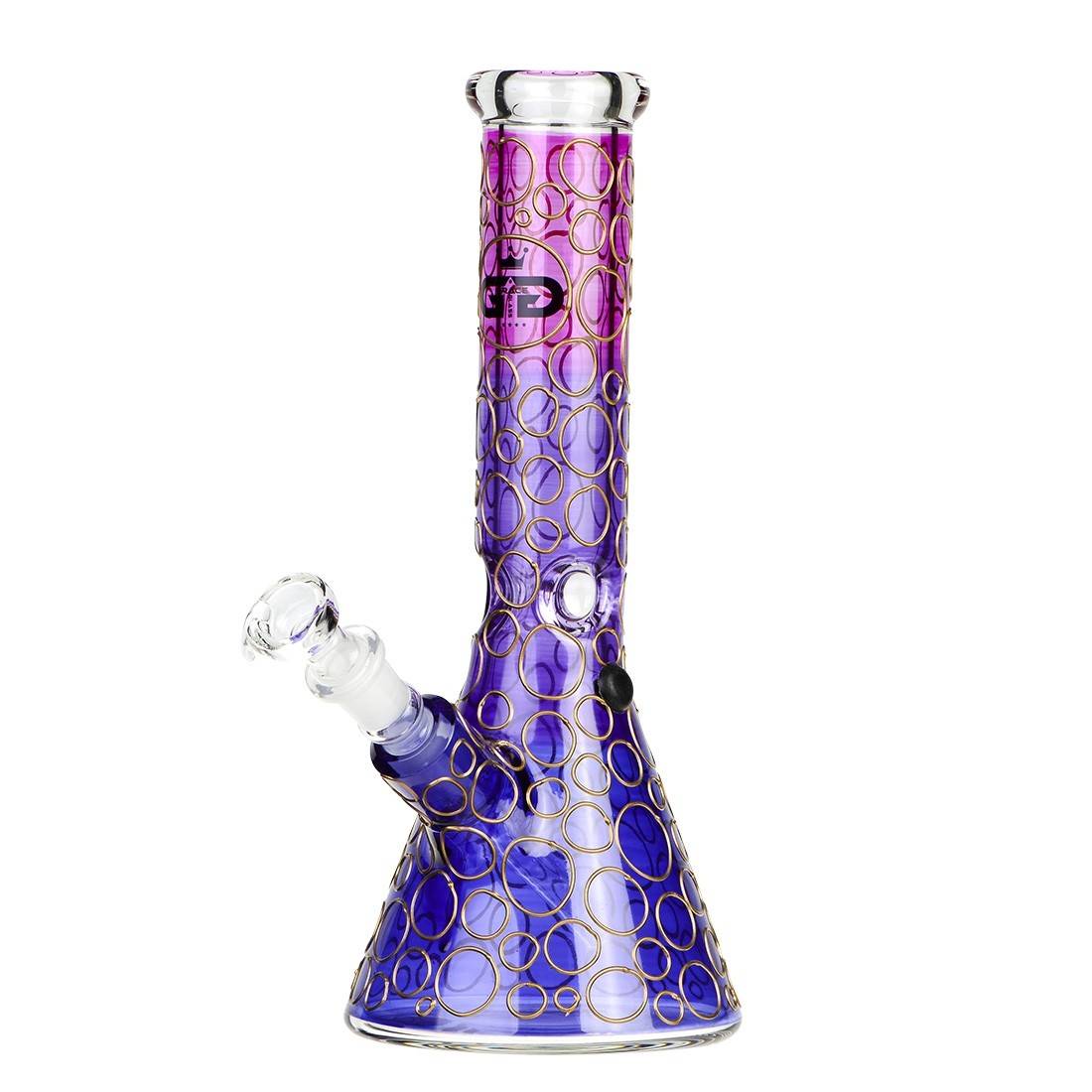 BANG GRACE GLASS RAINFOREST BEAKER 32CM VIOLET