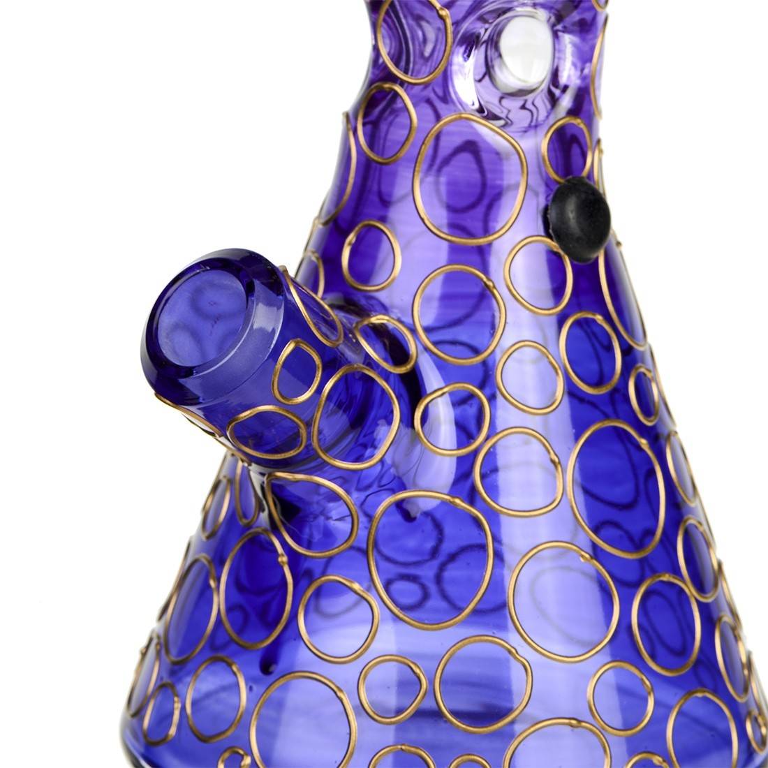 BANG GRACE GLASS RAINFOREST BEAKER 32CM VIOLET