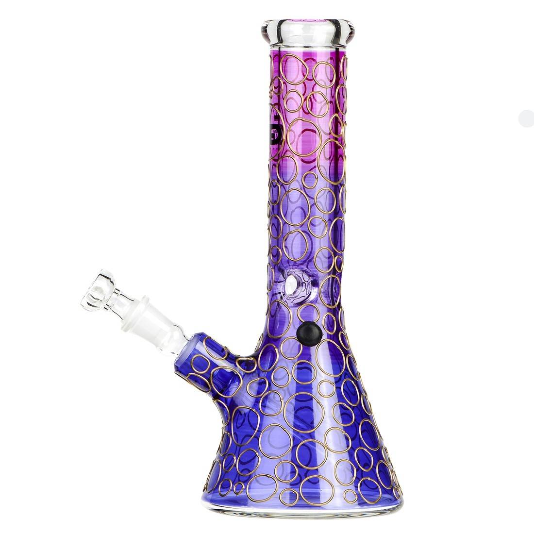 BANG GRACE GLASS RAINFOREST BEAKER 32CM VIOLET