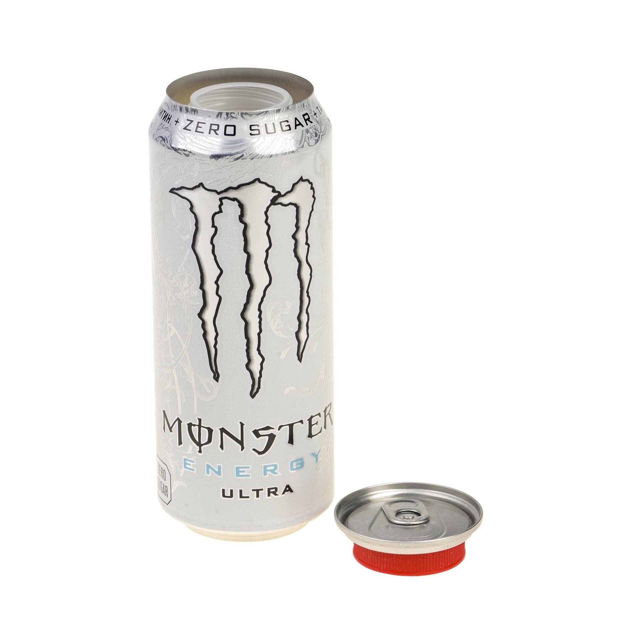 BOITE CACHETTE CANETTE MONSTER WHITE