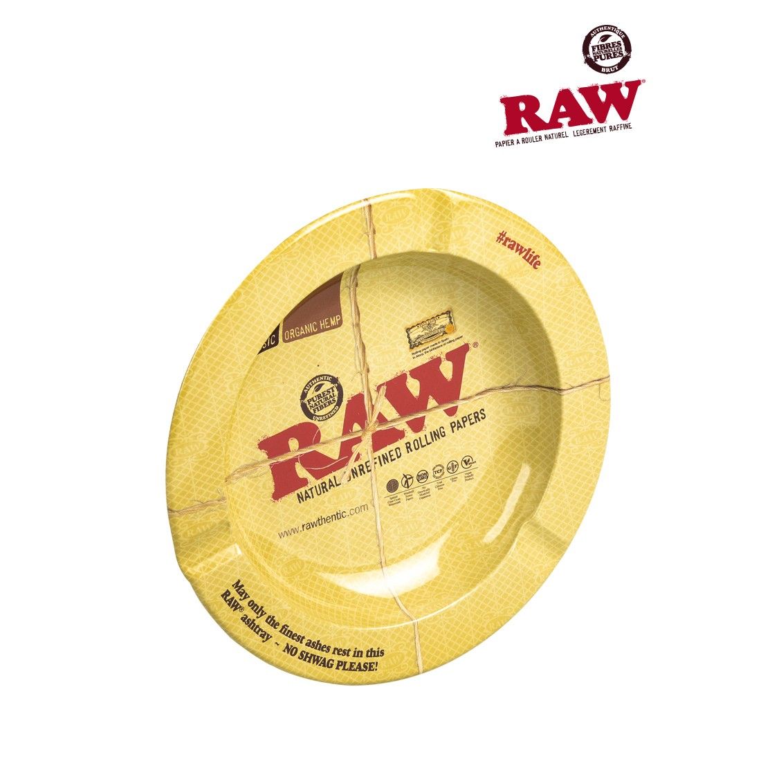 CENDRIER AIMANTE METAL RAW