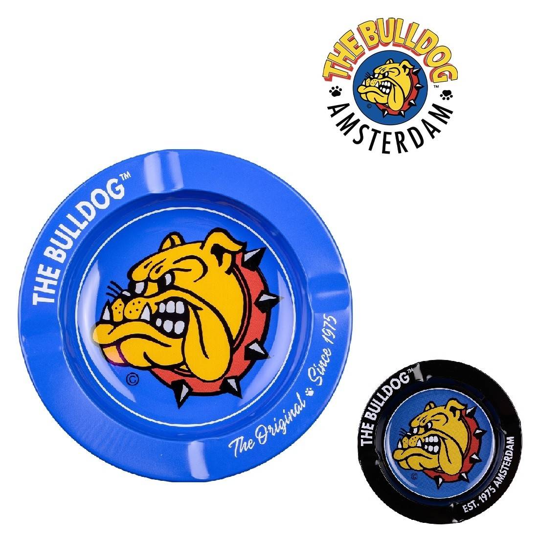 CENDRIER EN METAL THE BULLDOG ORIGINAL SINCE 1975