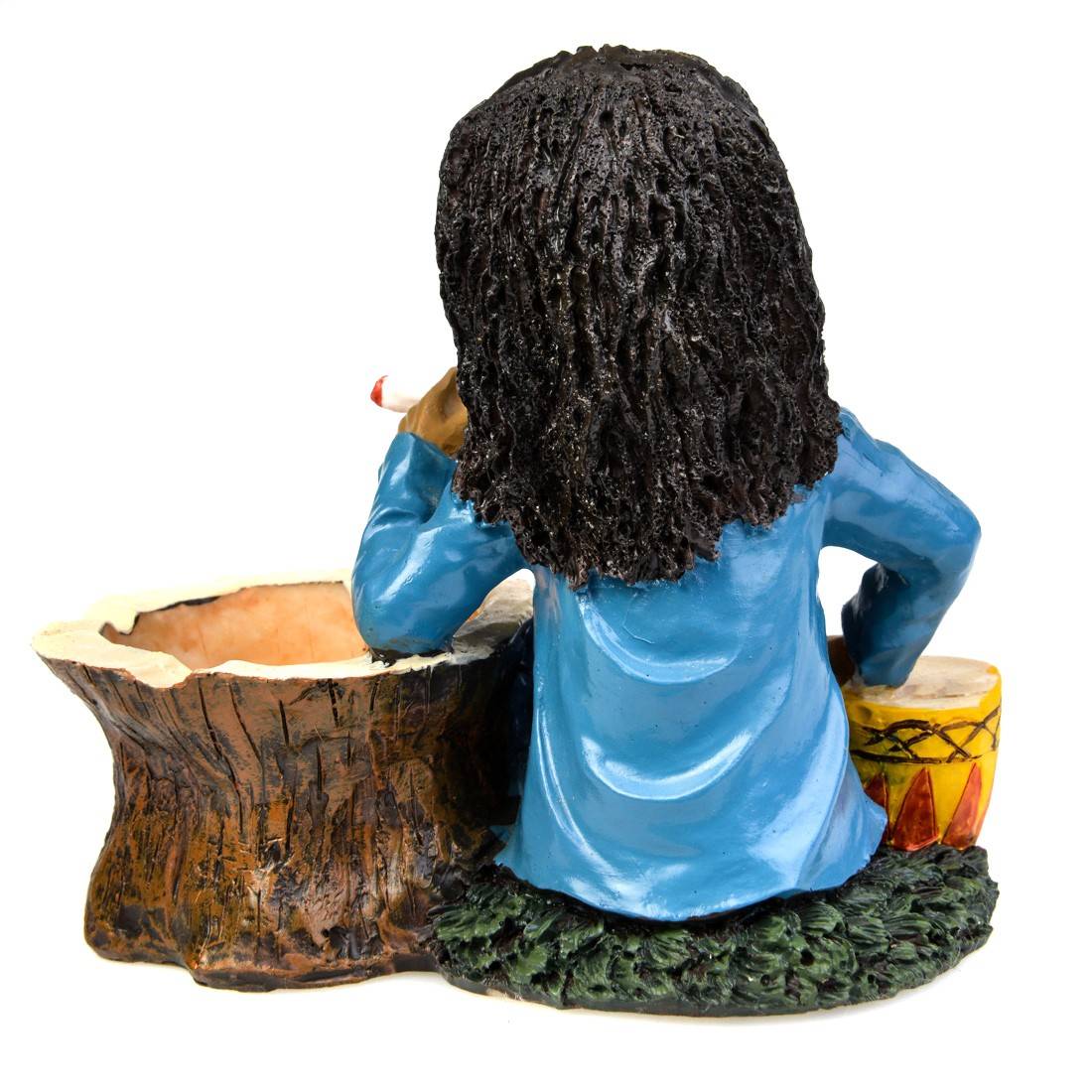 CENDRIER RESINE RASTAMAN WOOD