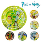 CENDRIER VERRE RICK ET MORTY 8CM