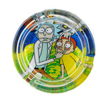 CENDRIER VERRE RICK ET MORTY 8CM